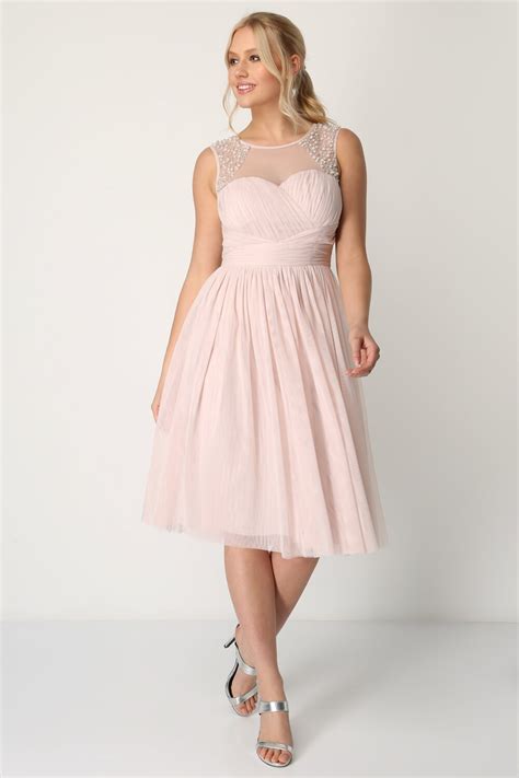 Achieve Effortless Elegance with a Pink Talisman Knee Length Dress